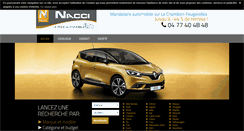 Desktop Screenshot of nacci.fr