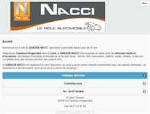 Tablet Screenshot of nacci.fr